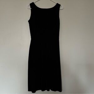 CDC Classic Black Midi Dress